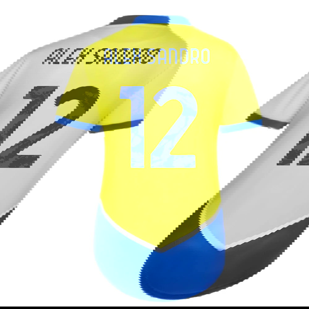 2021-2022 Juventus Third Shirt (Ladies) (ALEX SANDRO 12)