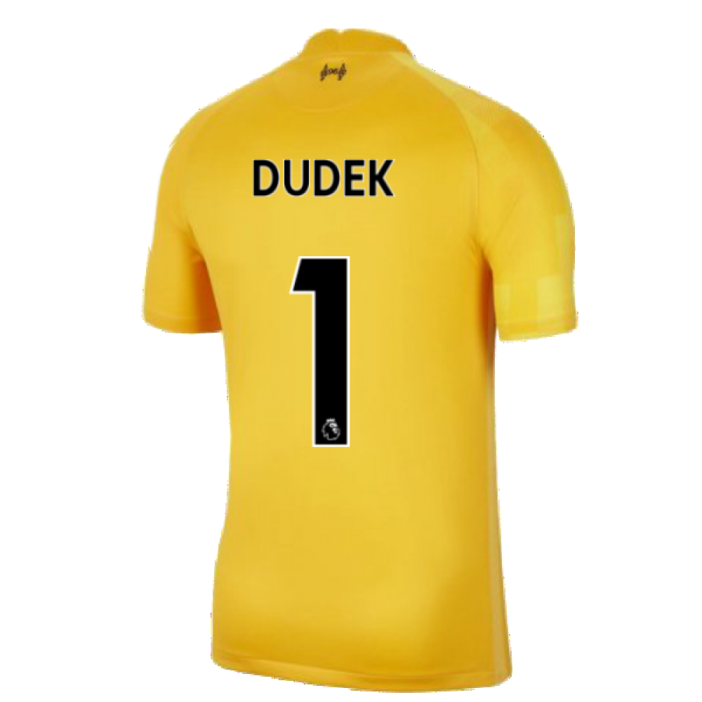 2021-2022 Liverpool Away Goalkeeper Shirt (Yellow) (Dudek 1)