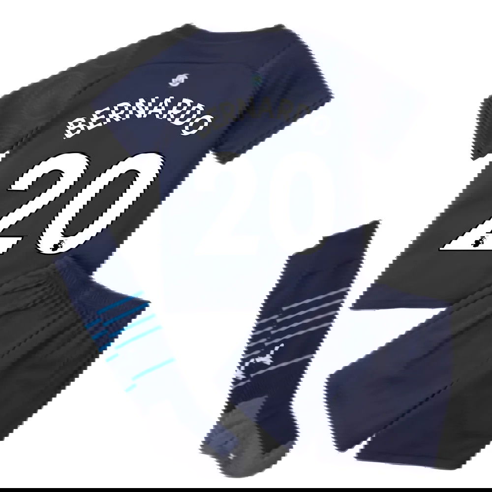 2021-2022 Man City 3rd Mini Kit (BERNARDO 20)