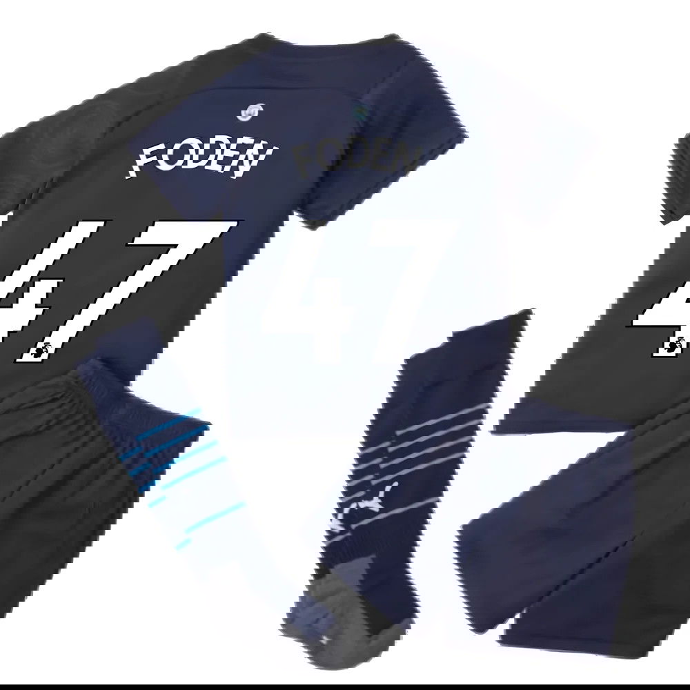 2021-2022 Man City 3rd Mini Kit (FODEN 47)