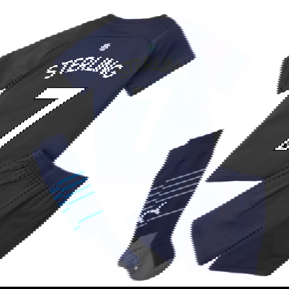 2021-2022 Man City 3rd Mini Kit (STERLING 7)