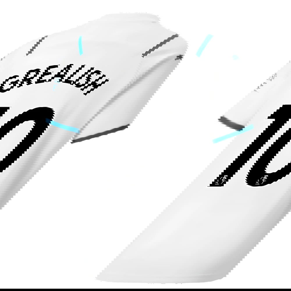 2021-2022 Man City Away Shirt (Kids) (GREALISH 10)