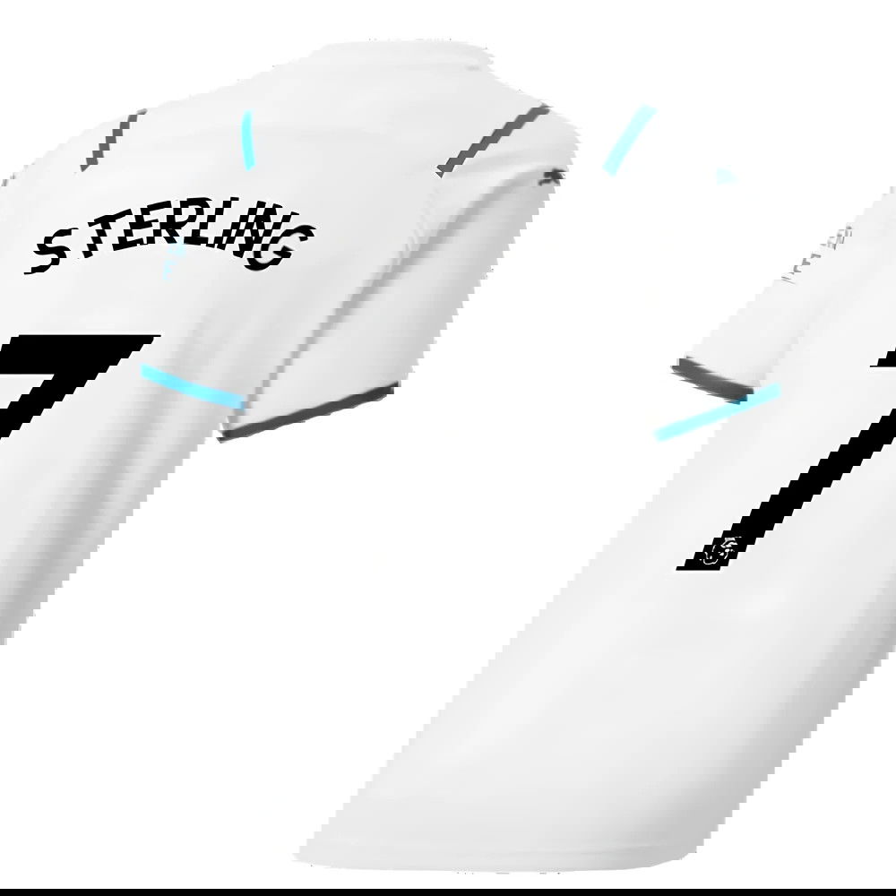 2021-2022 Man City Away Shirt (Kids) (STERLING 7)