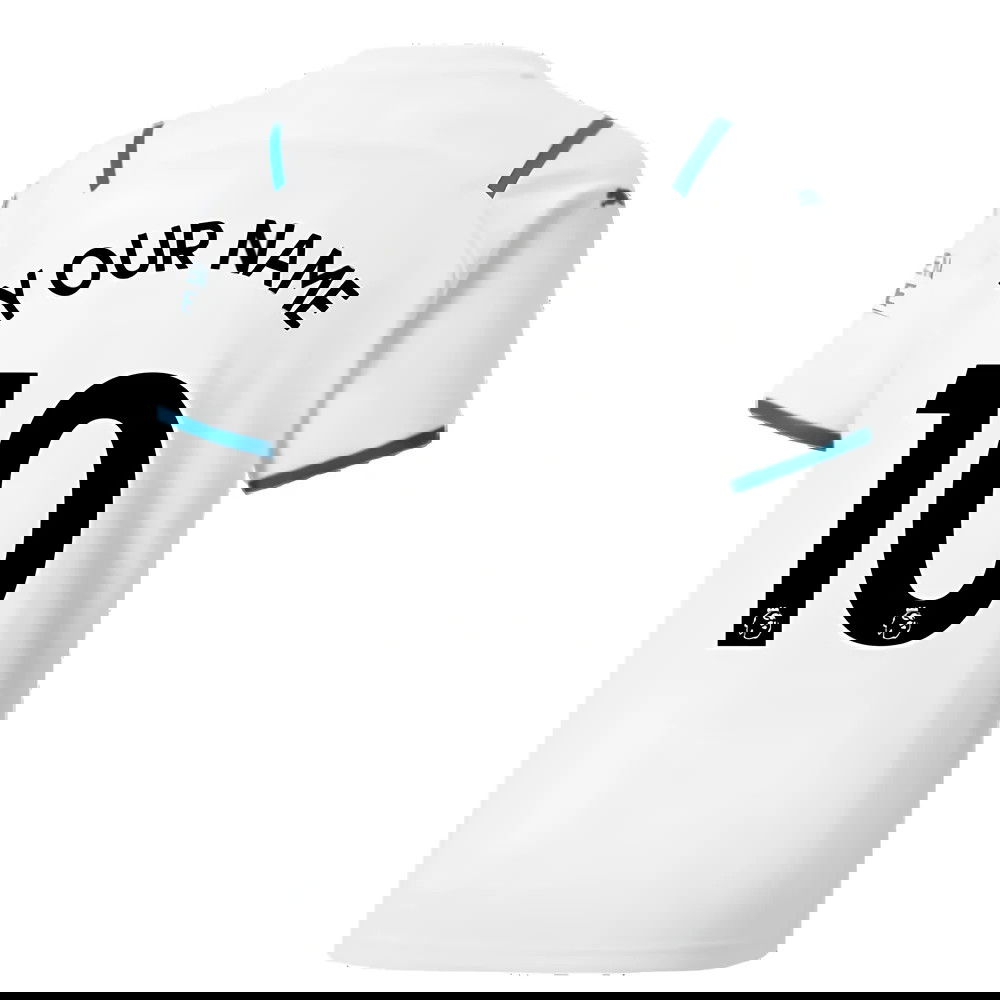 2021-2022 Man City Away Shirt (Kids) (Your Name)