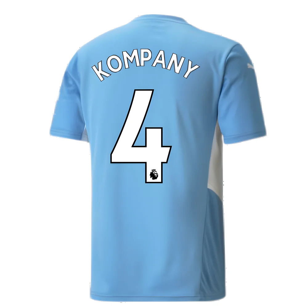 2021-2022 Man City Home Shirt (KOMPANY 4)