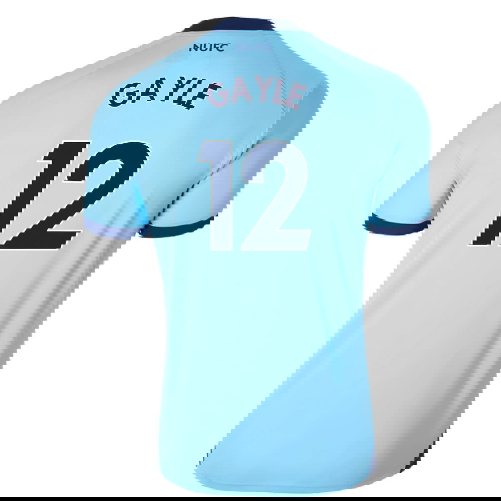 2021-2022 Newcastle United Third Shirt (XL) (Very Good) (GAYLE 12)