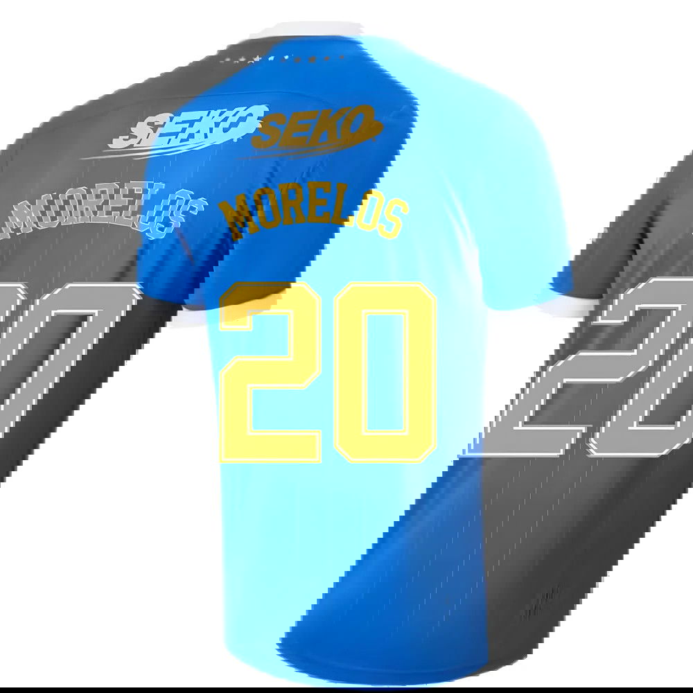 2021-2022 Rangers Home Shirt (MORELOS 20)