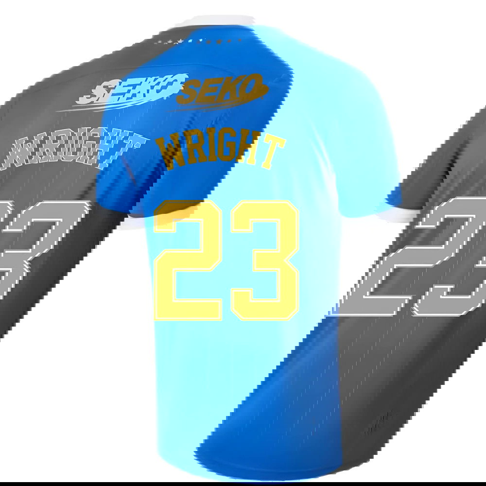 2021-2022 Rangers Home Shirt (WRIGHT 23)