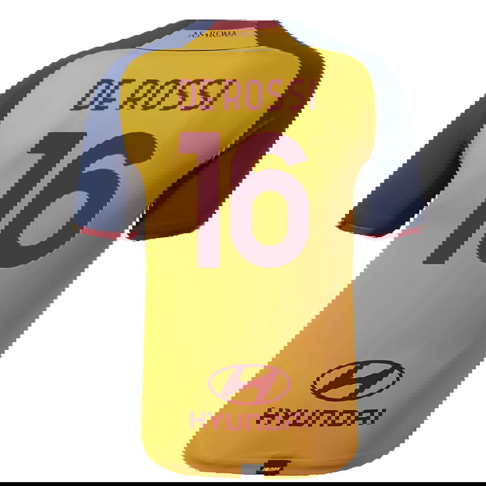 2021-2022 Roma Third Shirt (DE ROSSI 16)