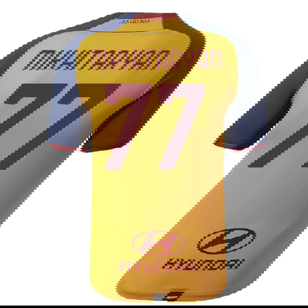 2021-2022 Roma Third Shirt (MKHITARYAN 77)