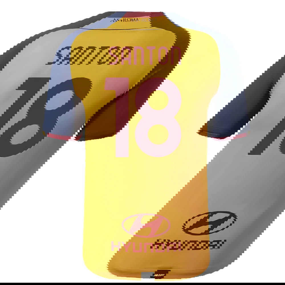 2021-2022 Roma Third Shirt (SANTON 18)