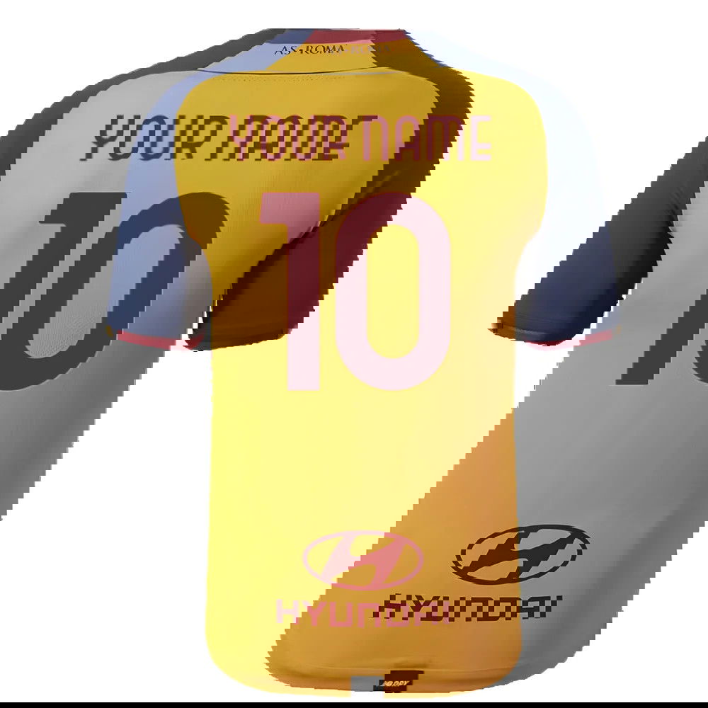 2021-2022 Roma Third Shirt (Your Name)