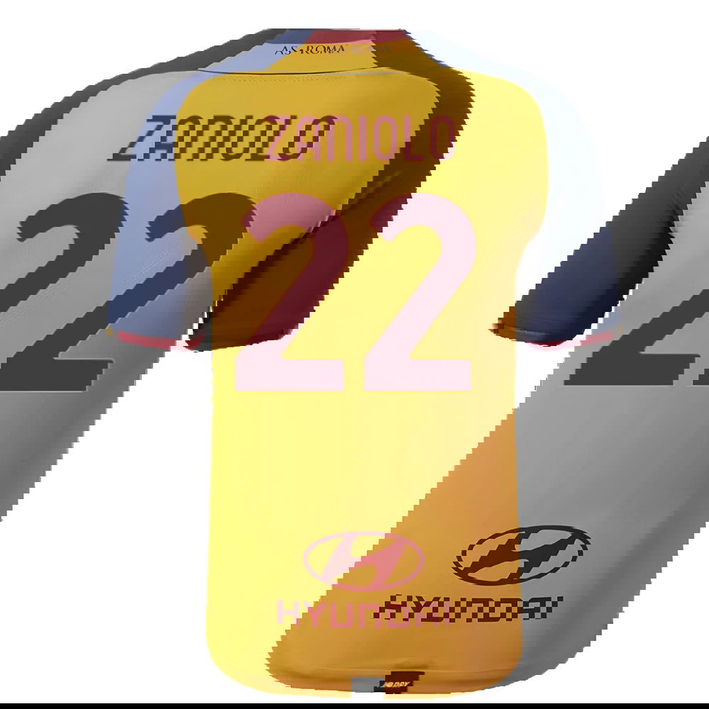 2021-2022 Roma Third Shirt (ZANIOLO 22)