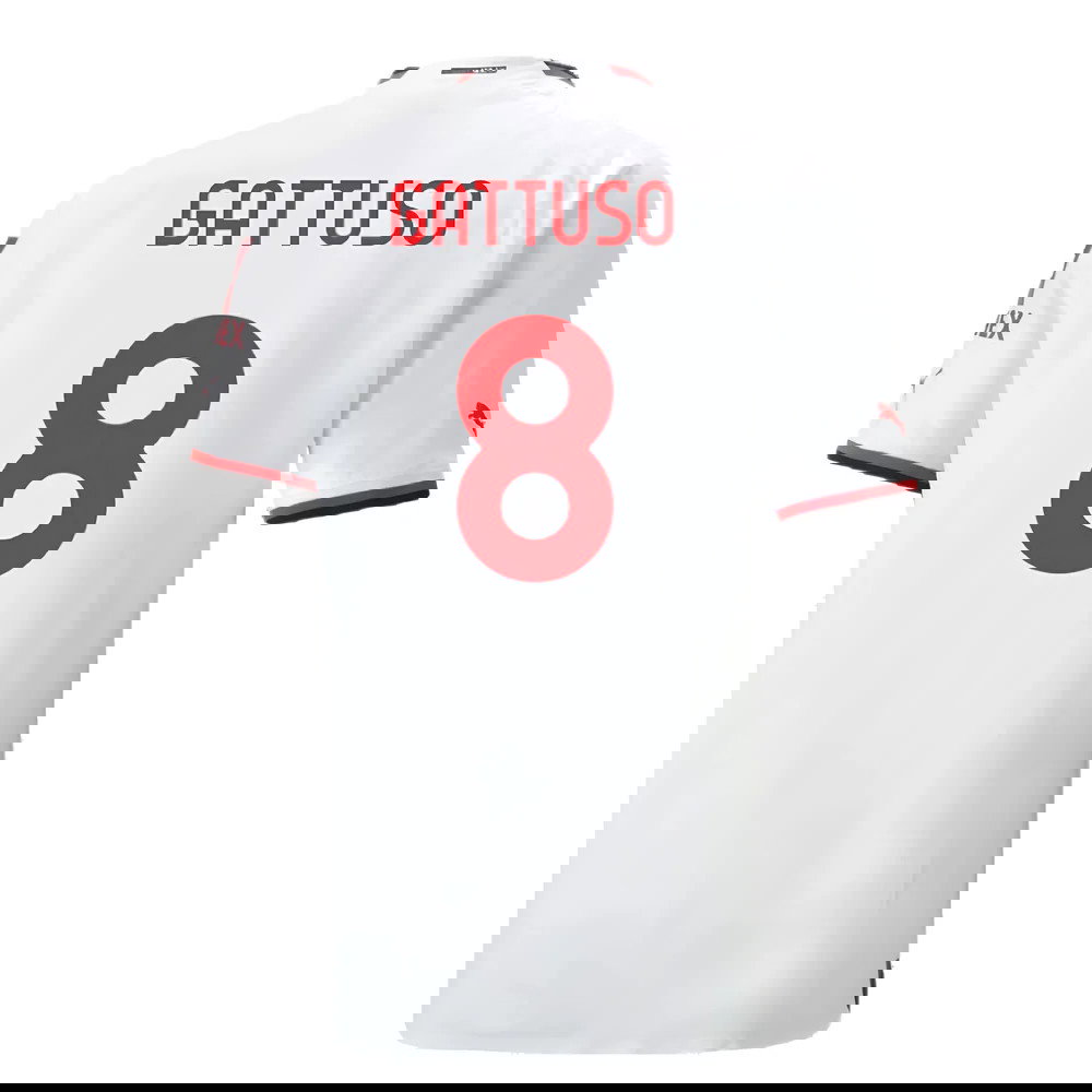 2022-2023 AC Milan Authentic Away Shirt (GATTUSO 8)