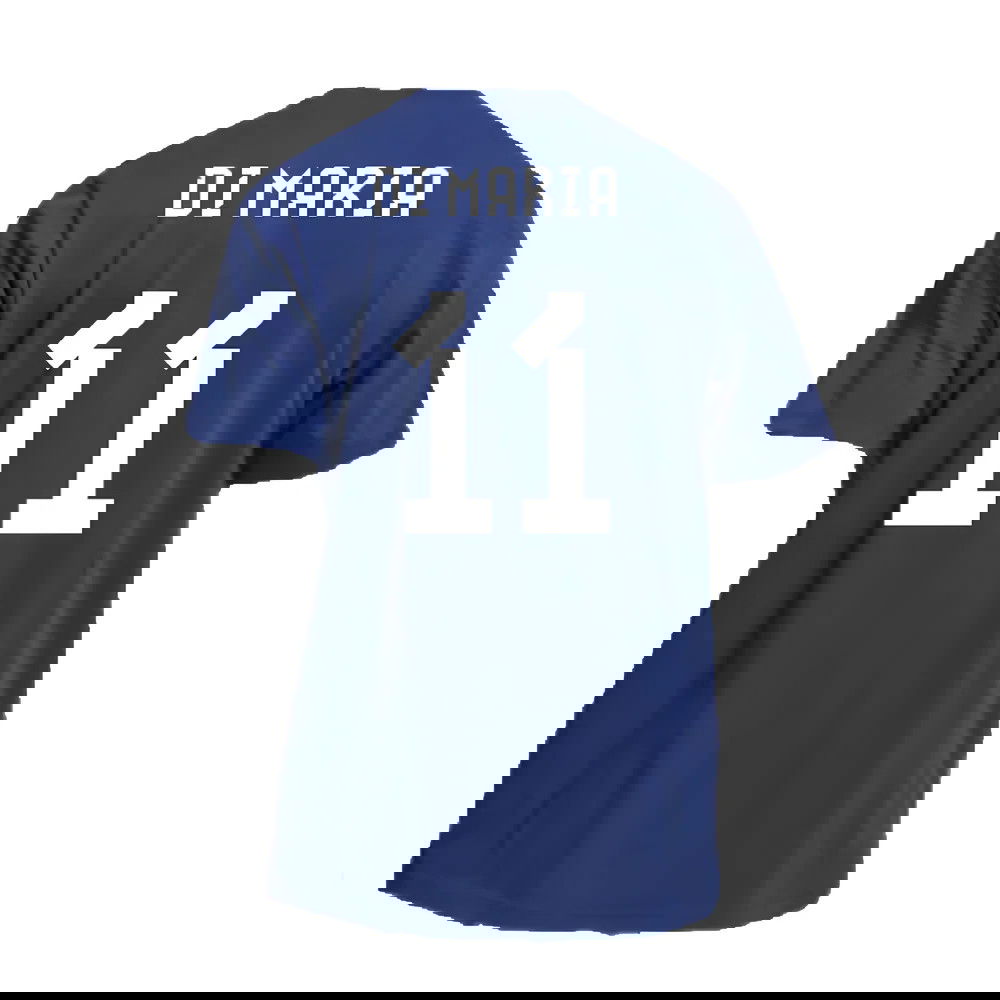 2022-2023 Argentina DNA Graphic Tee (Night Indigo) (DI MARIA 11)