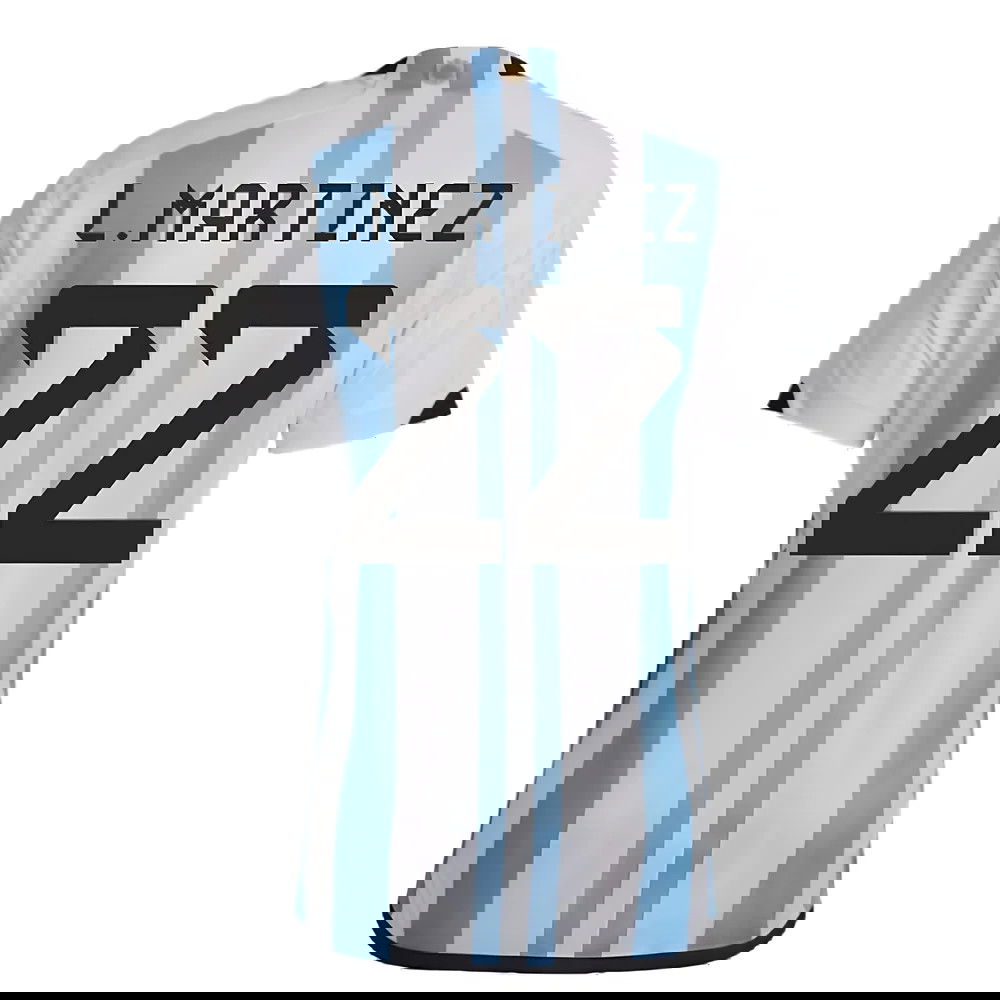 2022-2023 Argentina Home Shirt (L.MARTINEZ 22)