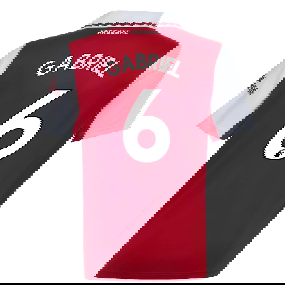 2022-2023 Arsenal Home Shirt (Kids) (GABRIEL 6)