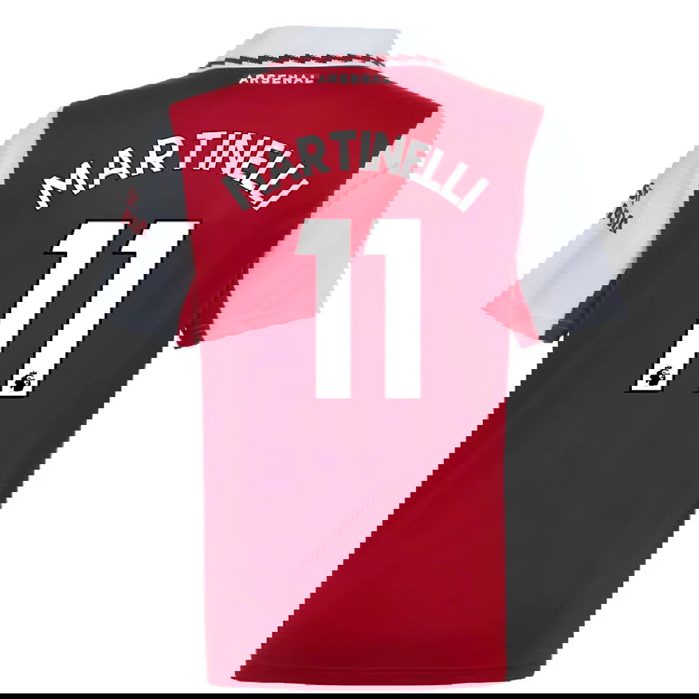 2022-2023 Arsenal Home Shirt (Kids) (MARTINELLI 11)