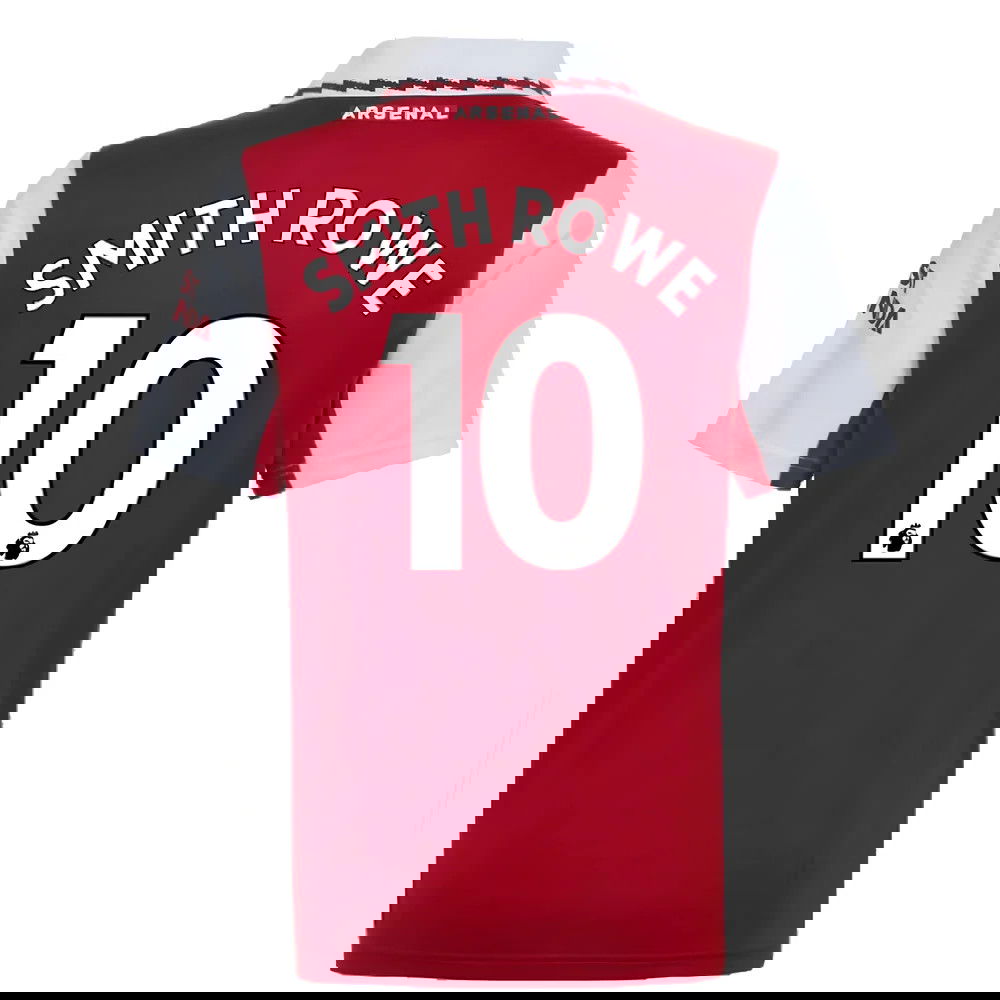 2022-2023 Arsenal Home Shirt (Kids) (SMITH ROWE 10)