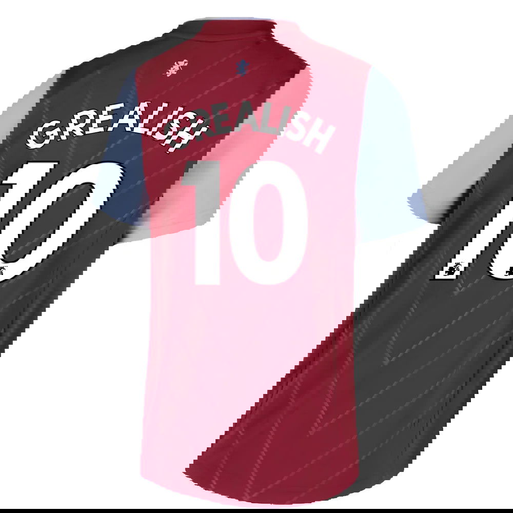 2022-2023 Aston Villa Home Shirt (Kids) (GREALISH 10)