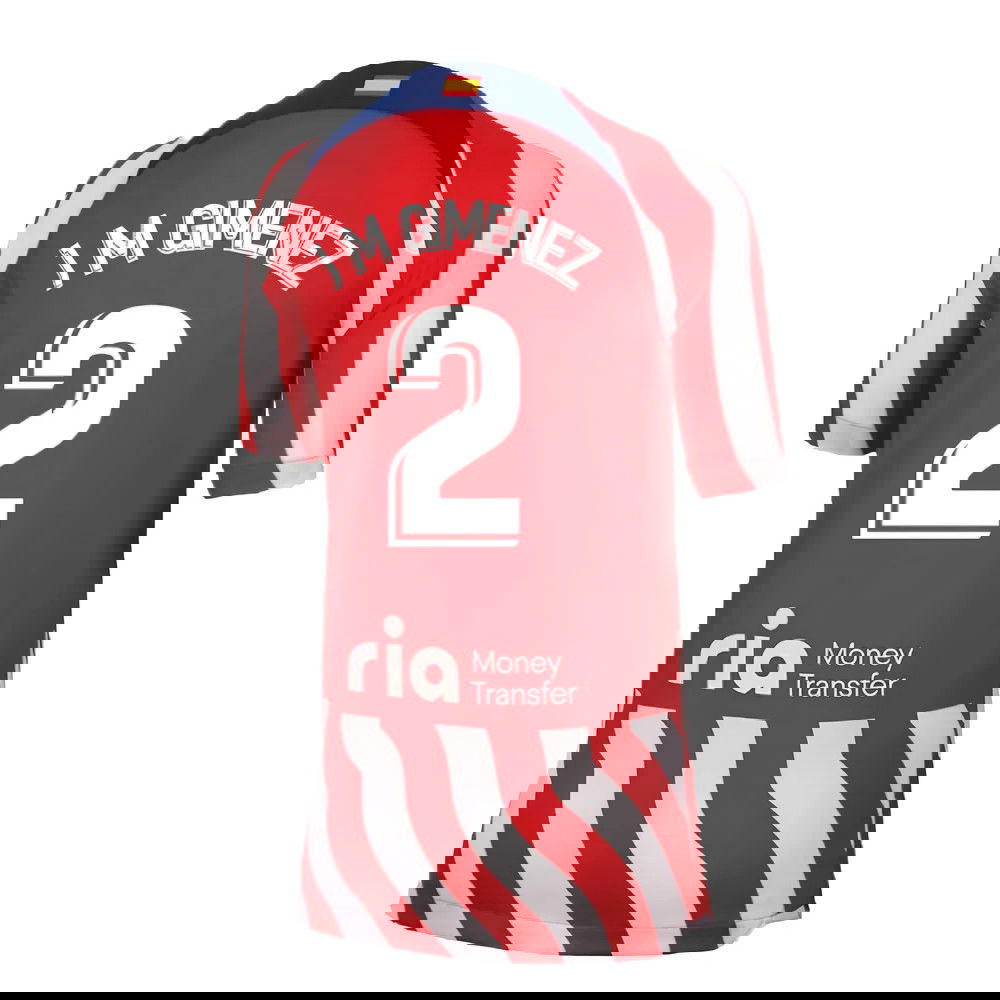 2022-2023 Atletico Madrid Home Shirt (Kids) (J M GIMENEZ 2)