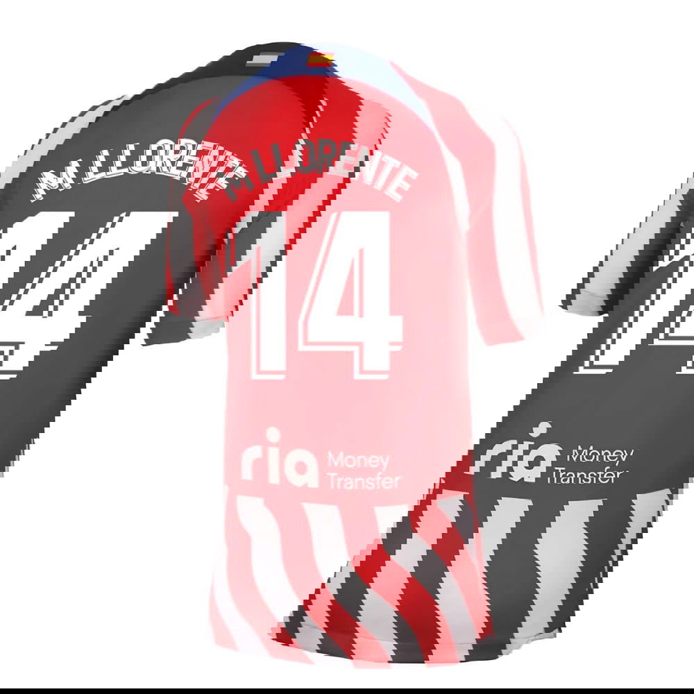2022-2023 Atletico Madrid Home Shirt (Kids) (M LLORENTE 14)