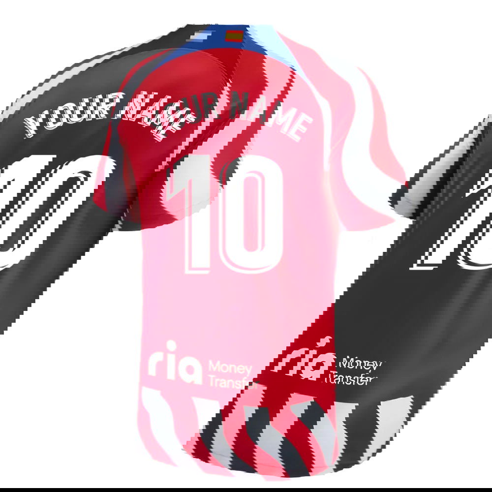 2022-2023 Atletico Madrid Home Shirt (Your Name)