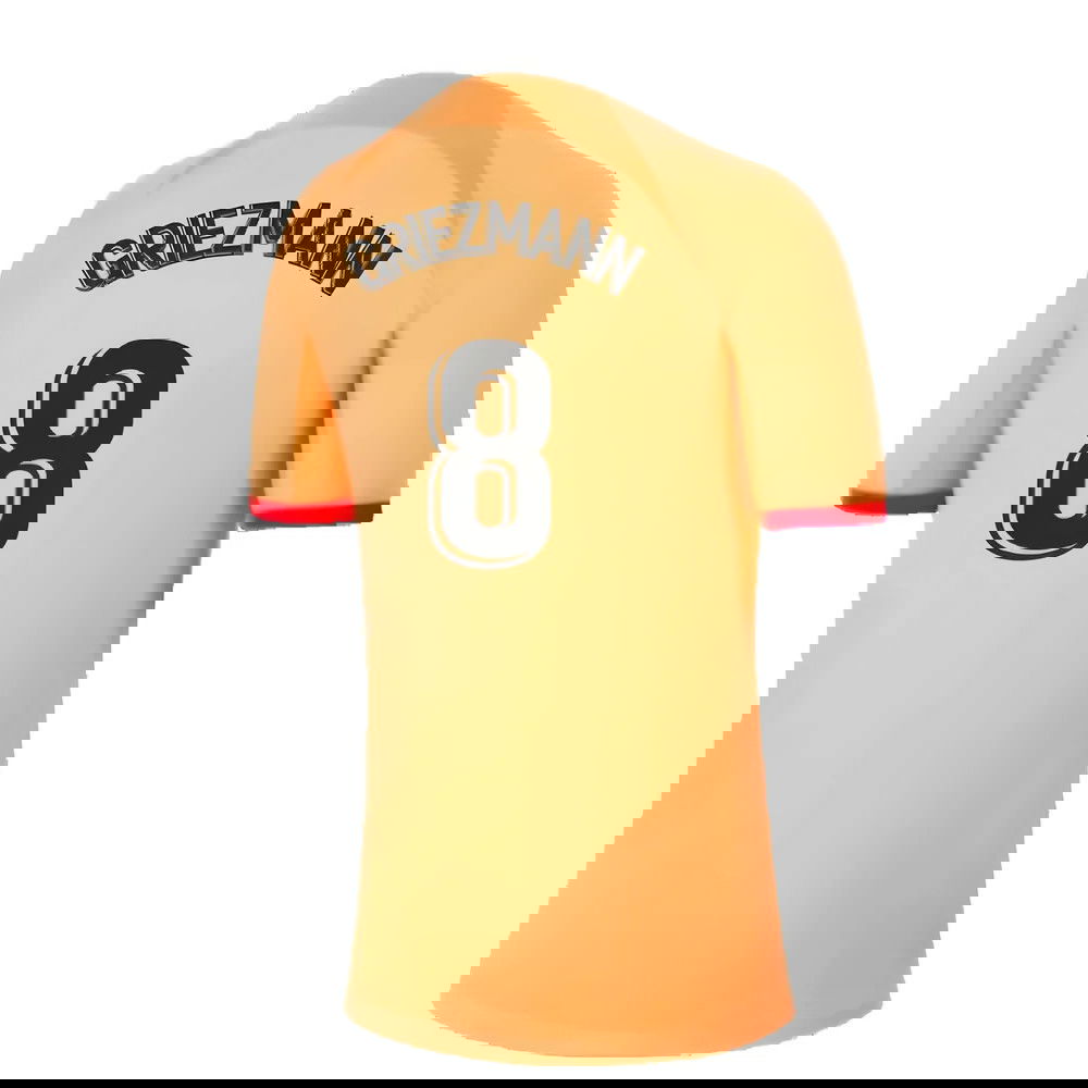 2022-2023 Atletico Madrid Third Shirt (Kids) (GRIEZMANN 8)