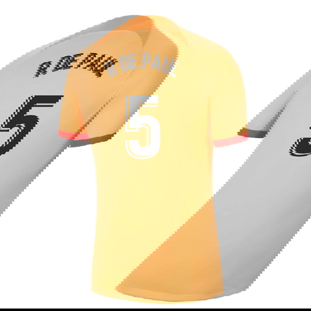 2022-2023 Atletico Madrid Third Shirt (R DE PAUL 5)