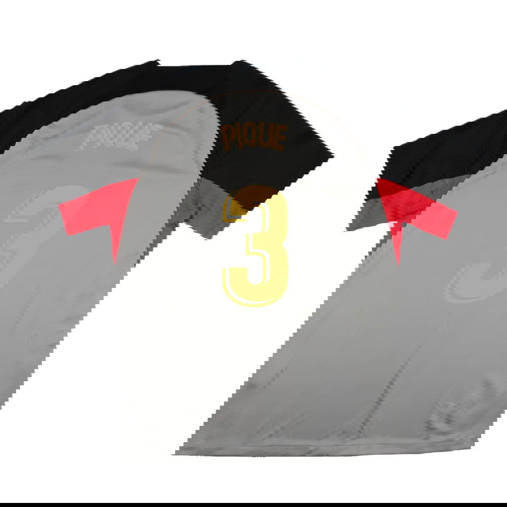 2022-2023 Barcelona CL Training Shirt (Grey) (PIQUE 3)