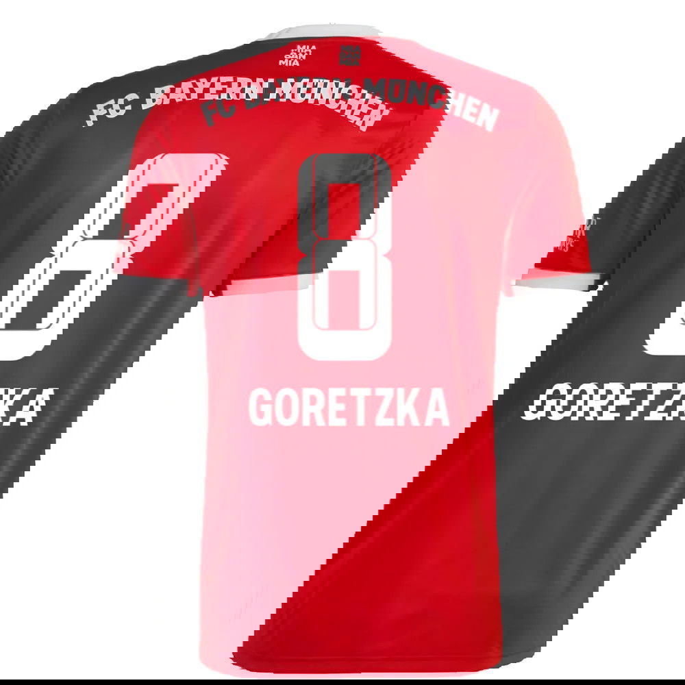 2022-2023 Bayern Munich Home Shirt (GORETZKA 8)
