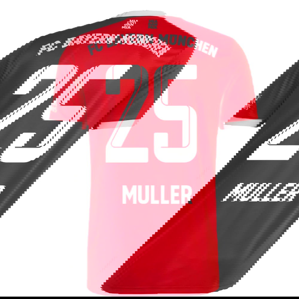 2022-2023 Bayern Munich Home Shirt (Kids) (MULLER 25)