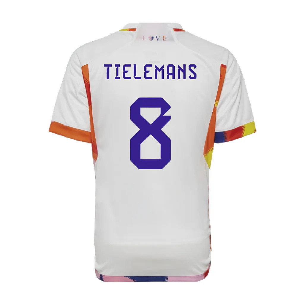 2022-2023 Belgium Away Shirt (Kids) (TIELEMANS 8)