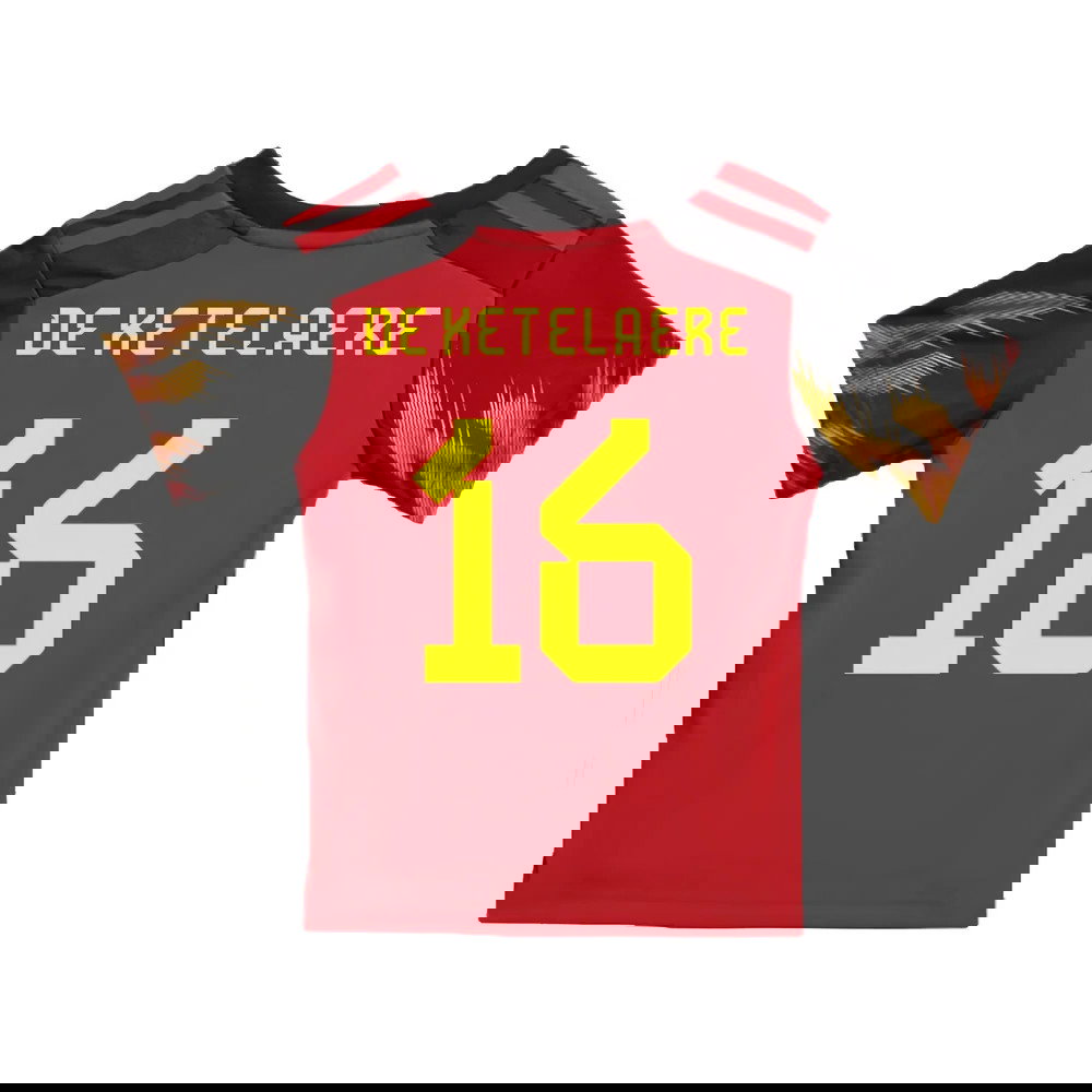 2022-2023 Belgium Home Baby Kit (DE KETELAERE 16)
