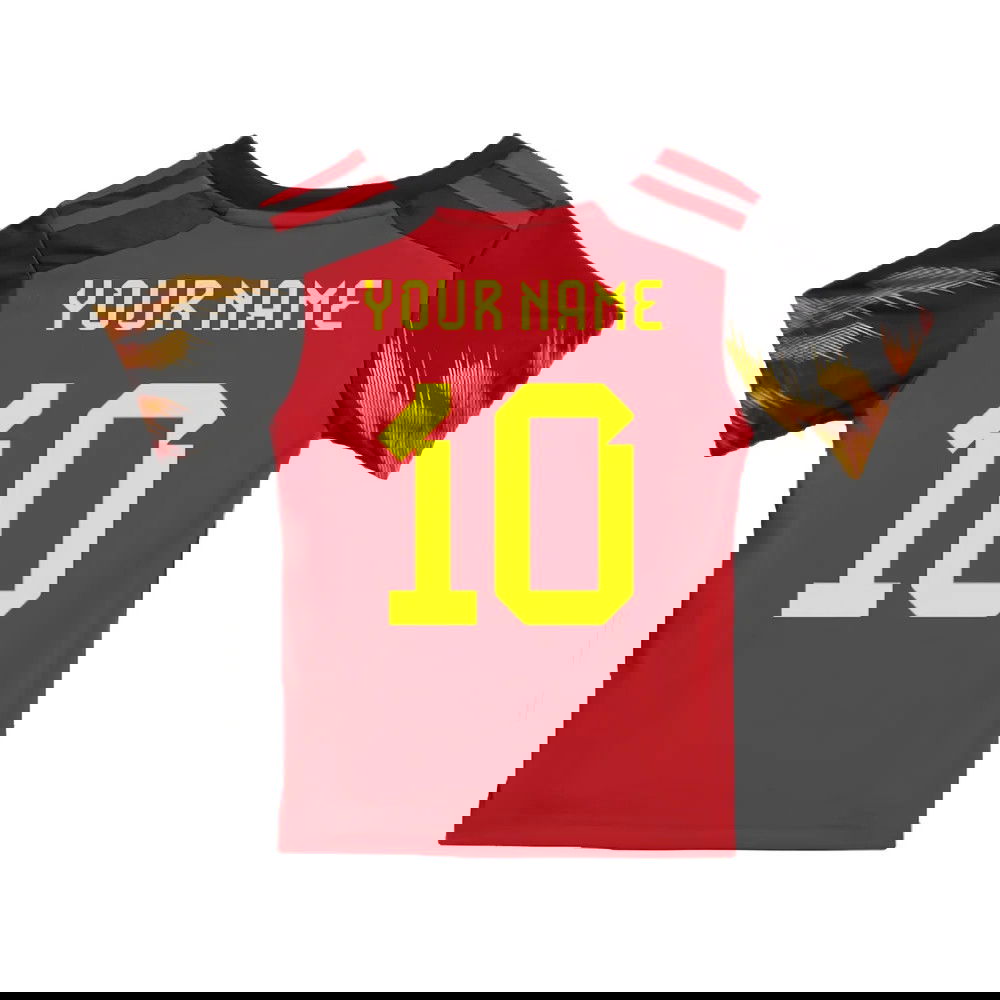 2022-2023 Belgium Home Baby Kit (Your Name)