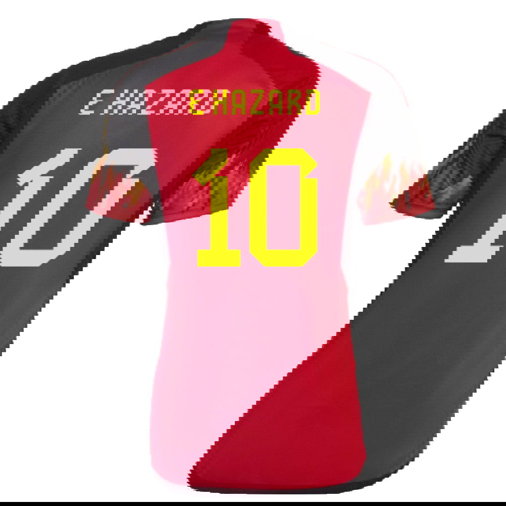 2022-2023 Belgium Home Shirt (E Hazard 10)