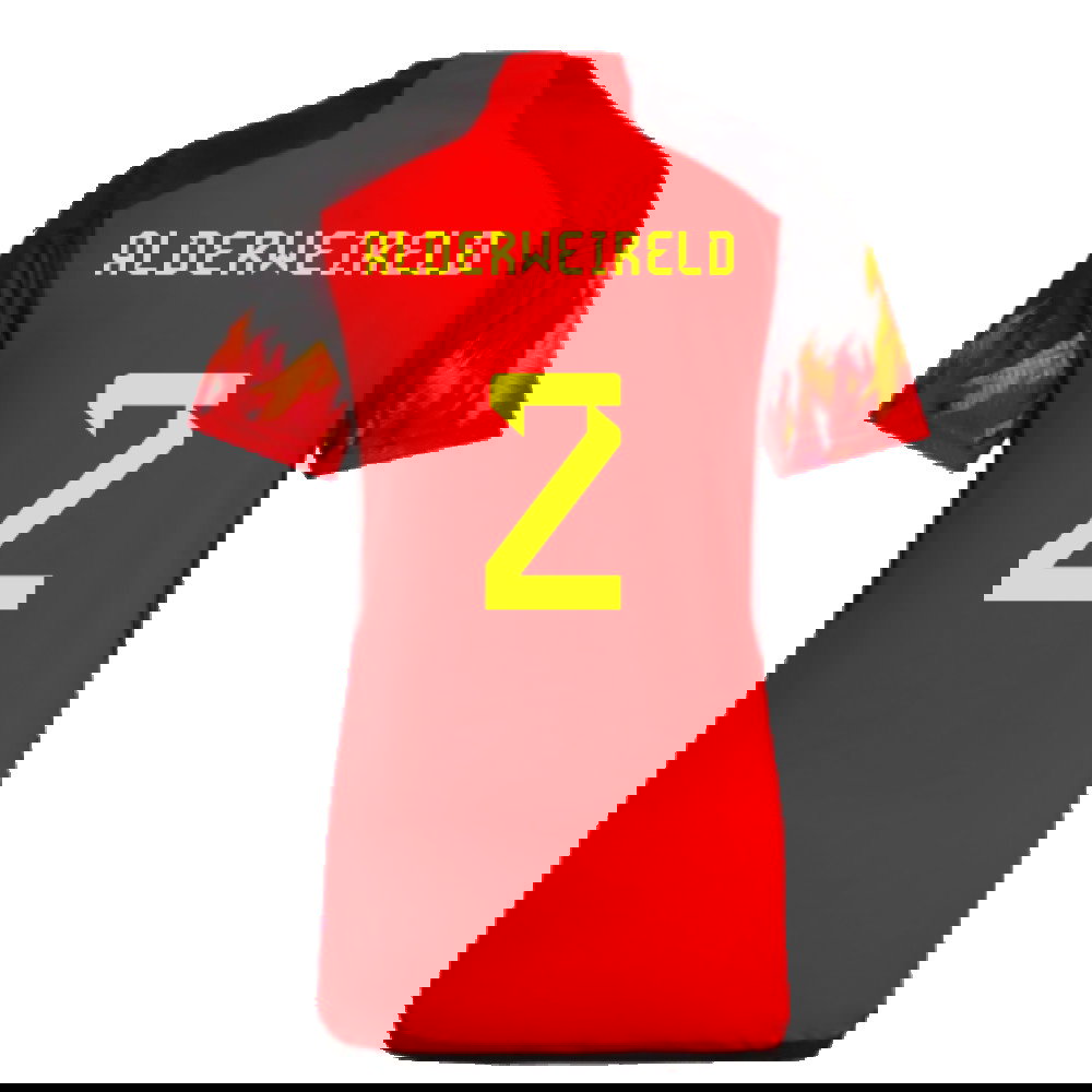 2022-2023 Belgium Home Shirt (Ladies) (Alderweireld 2)