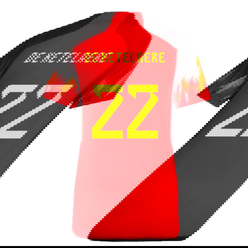 2022-2023 Belgium Home Shirt (Ladies) (De Ketelaere 22)