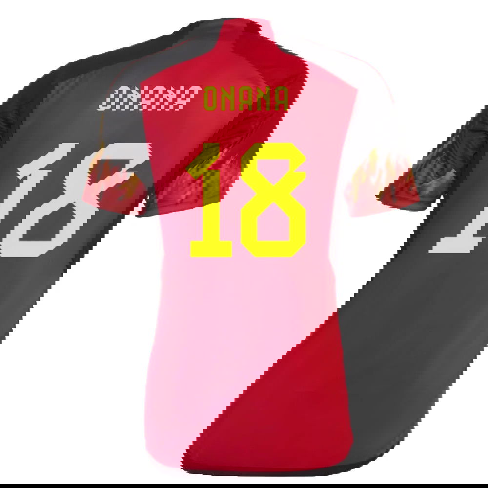 2022-2023 Belgium Home Shirt (Onana 18)