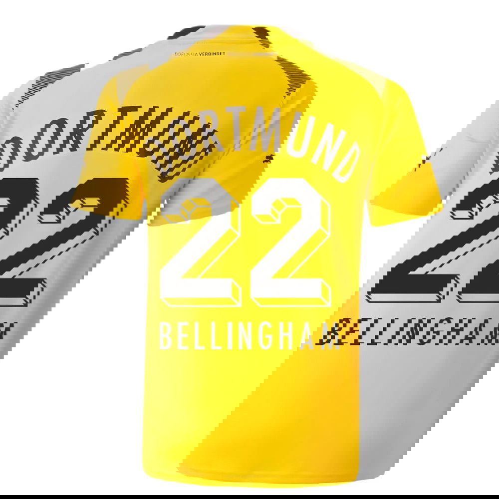 2022-2023 Borussia Dortmund CUP Shirt (Kids) (BELLINGHAM 22)