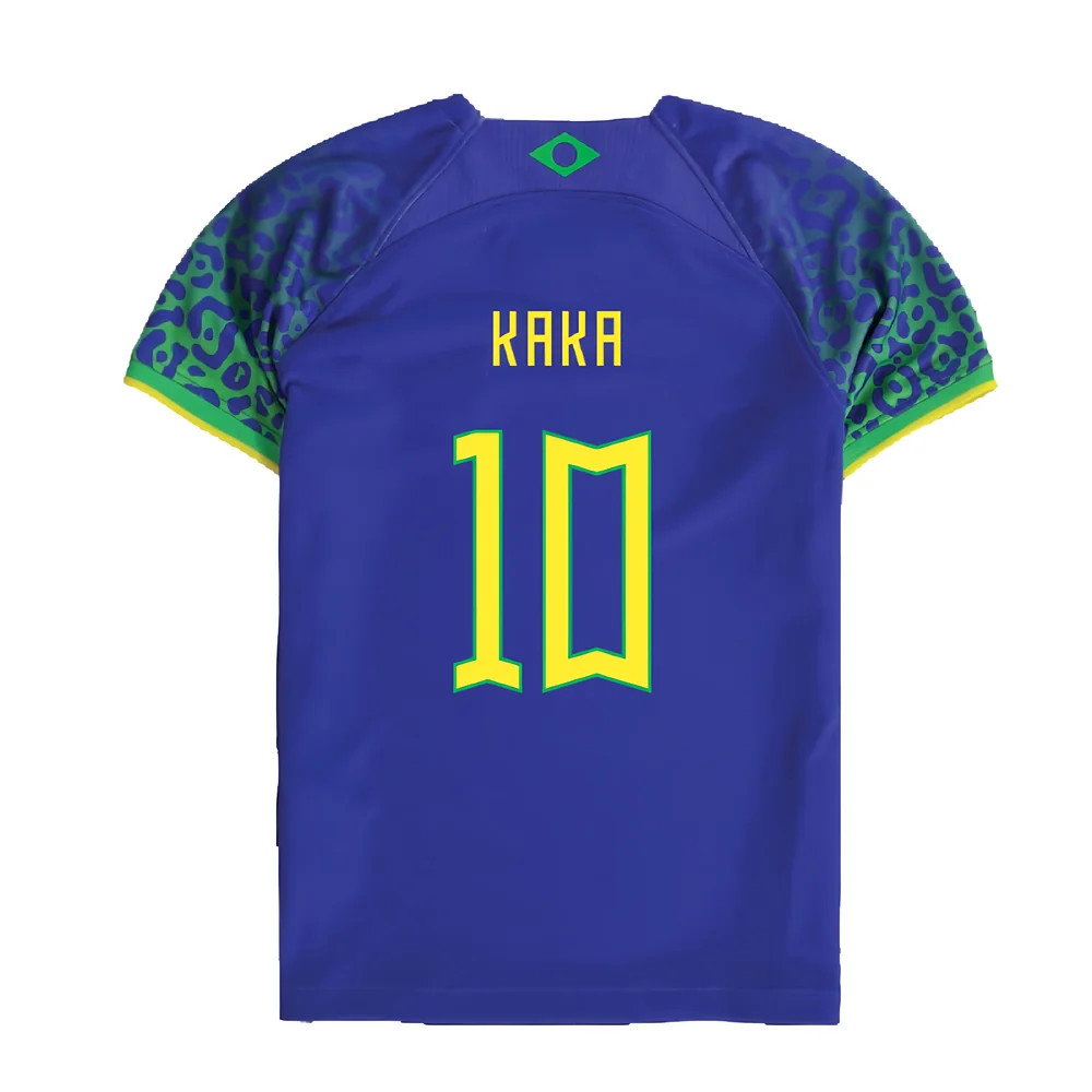 2022-2023 Brazil Away Little Boys Mini Kit (Kaka 10)