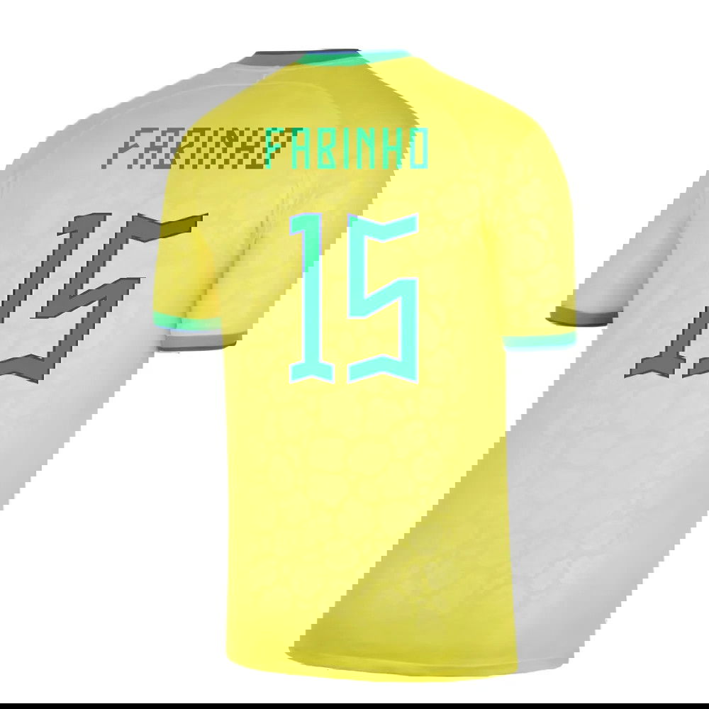 2022-2023 Brazil Home Shirt (FABINHO 15)