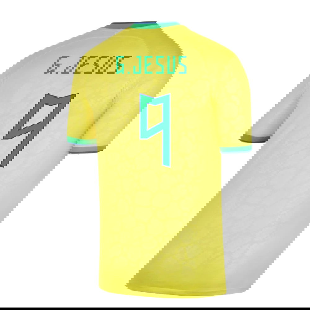 2022-2023 Brazil Home Shirt (G.JESUS 9)