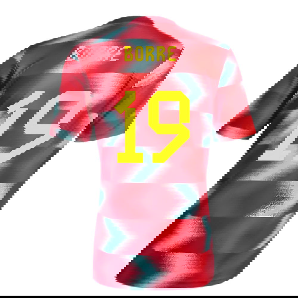 2022-2023 Colombia Pre-Match Shirt (Red) (BORRE 19)