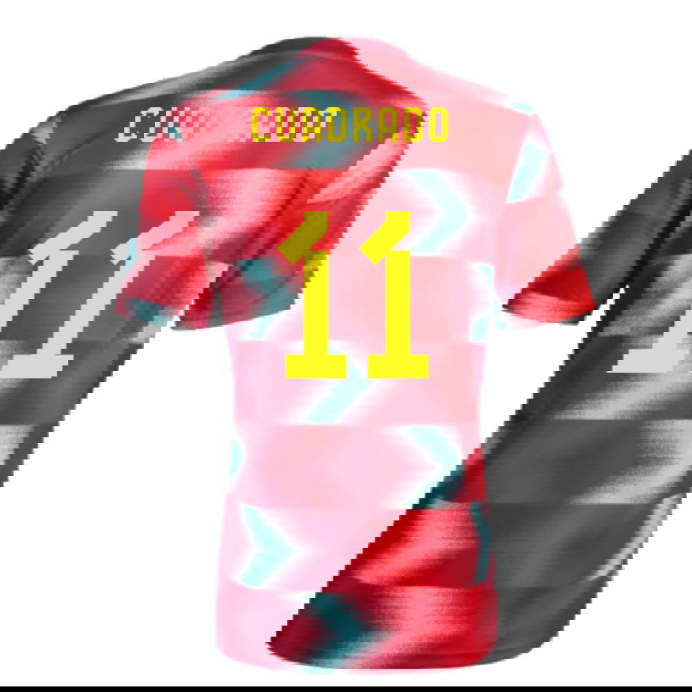 2022-2023 Colombia Pre-Match Shirt (Red) (CUADRADO 11)