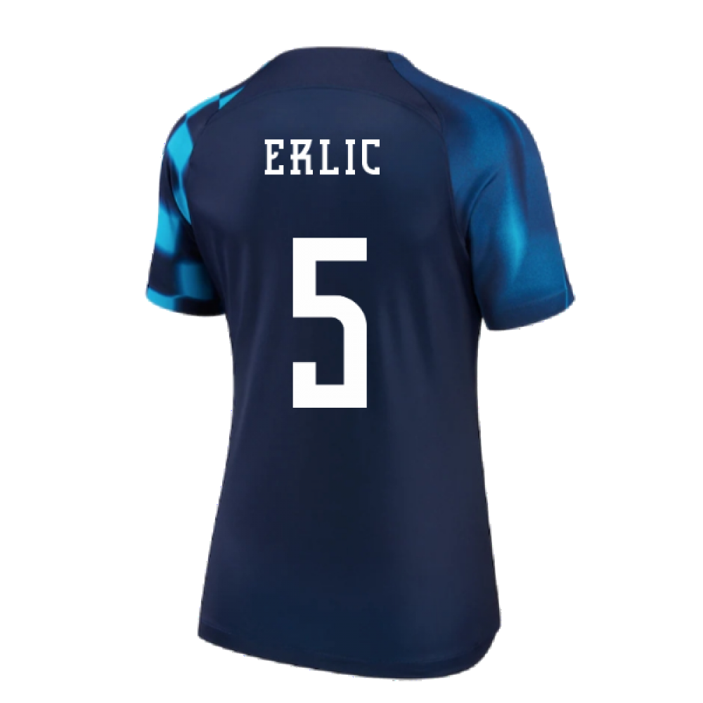 2022-2023 Croatia Away Shirt (Ladies) (Erlic 5)