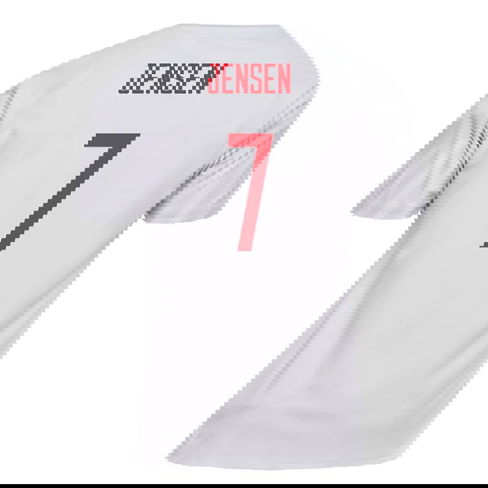 2022-2023 Denmark Away Shirt (Jensen 7)