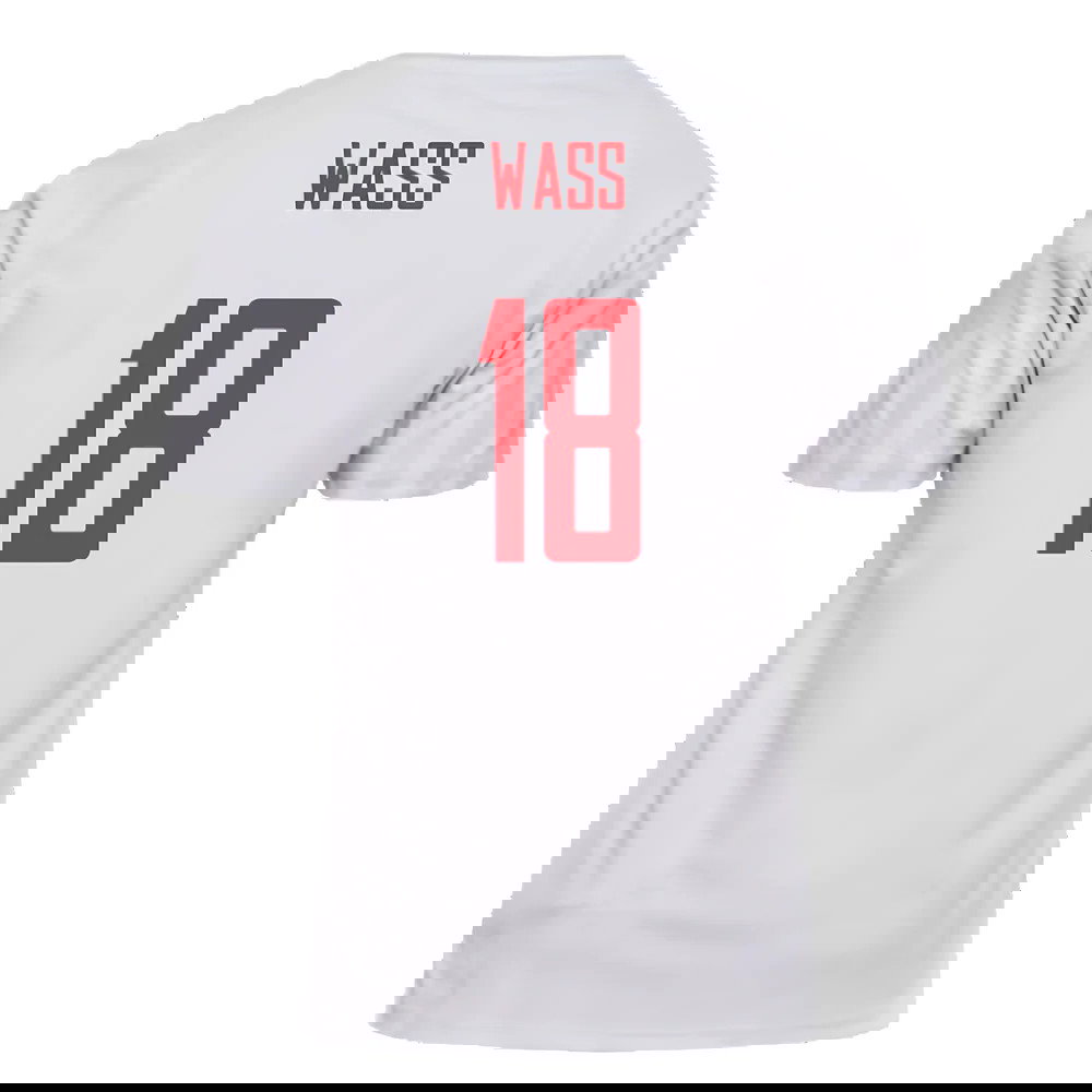 2022-2023 Denmark Away Shirt (Wass 18)