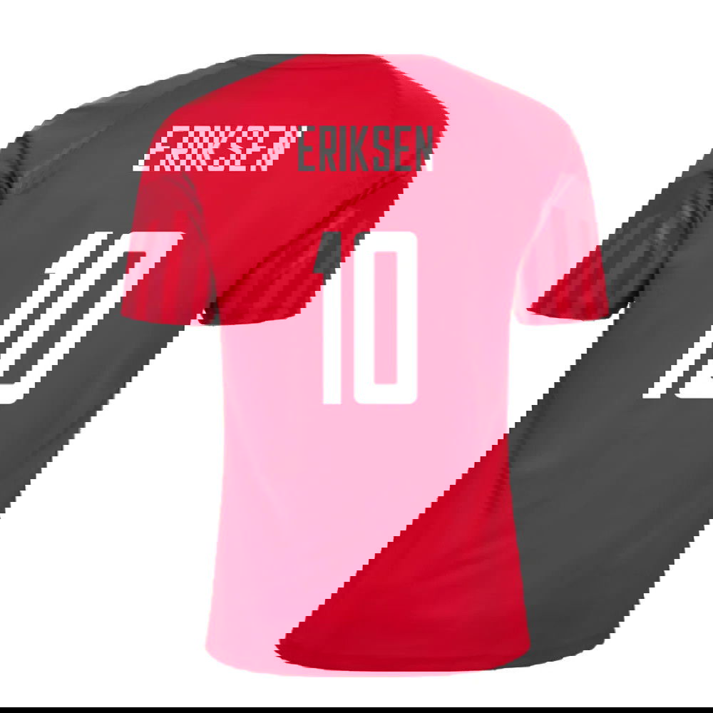 2022-2023 Denmark Home Jersey (Eriksen 10)