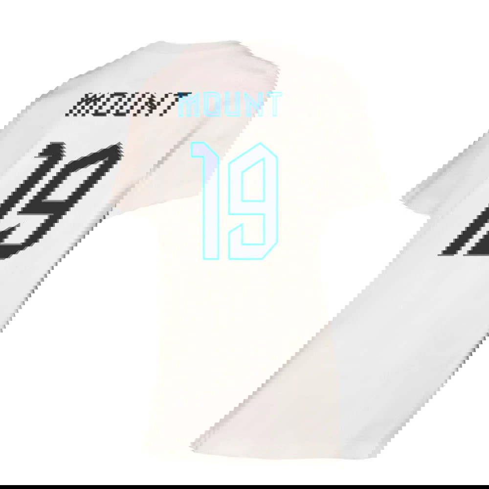 2022-2023 England Crest Tee (White) - Kids (Mount 19)